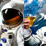 alcohol in space
